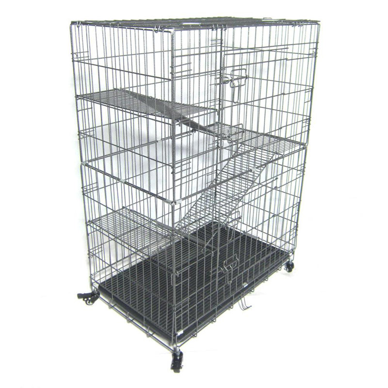 Tucker Murphy™ Pet Reveles Portable Cat Cage with Ladders & Reviews